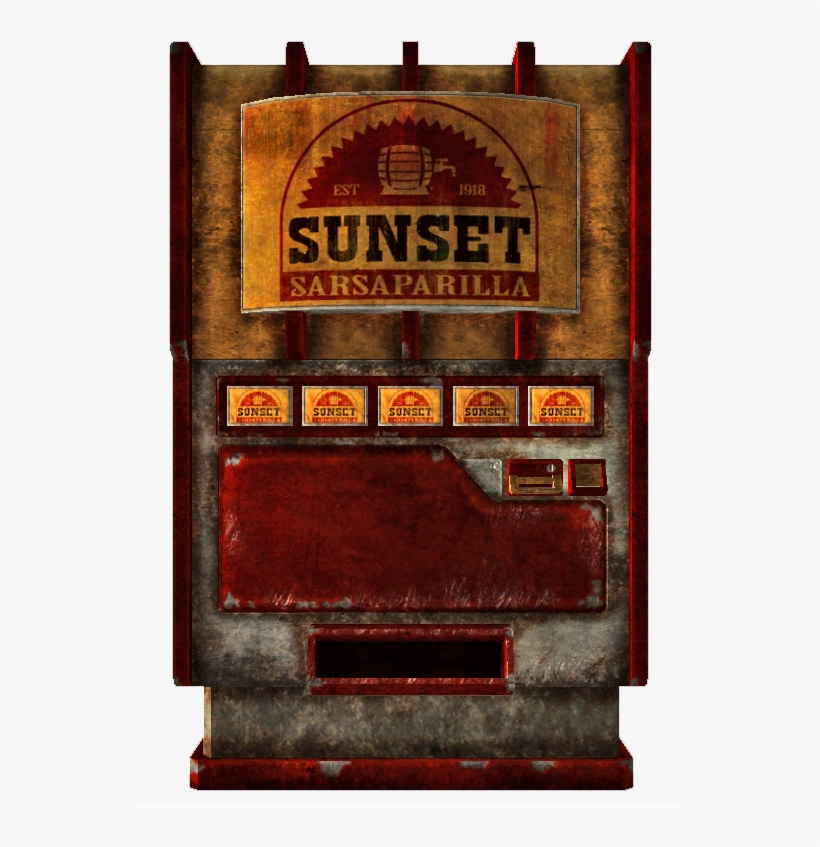 Sunsetsarsaparilla Vending Machine - Vending Machine, transparent png #3502293
