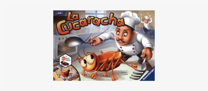 La Cucaracha - Ravensburger Board Games La Cucaracha Maze Game, Bugs, transparent png #3502374