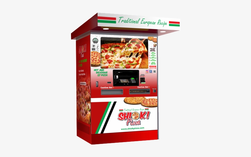 Pizza Vending Machine - Shiok Pizza Vending Machine, transparent png #3502453