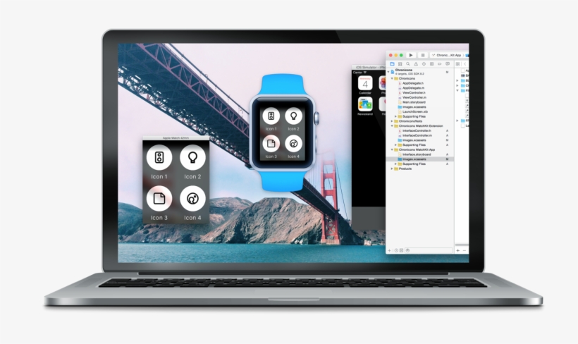 App Icon Template For Watch Apps - Yi 90003 4k Action Camera (night Black), transparent png #3502458