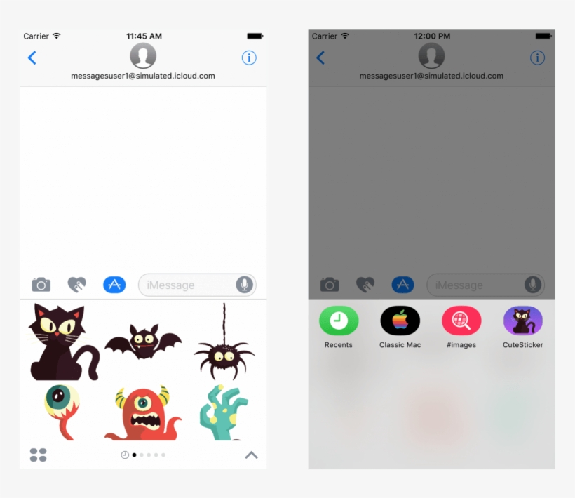 Messages Stickerpack Test - Sticker Pack Application Xcode, transparent png #3502597