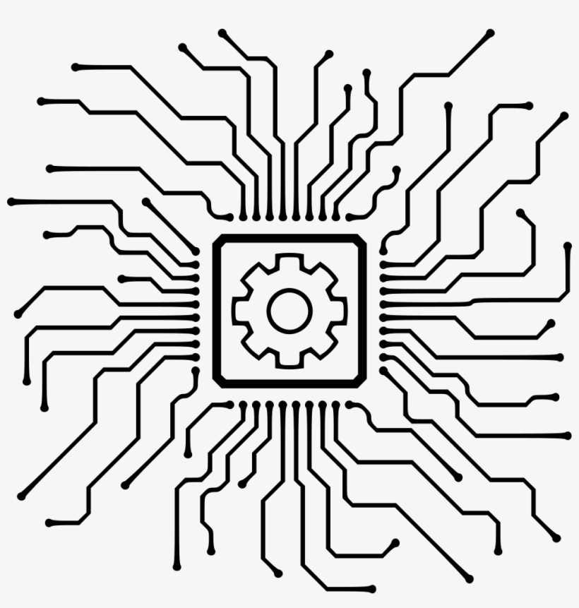 Png File Svg - Electronic Circuit Logo Png, transparent png #3502686