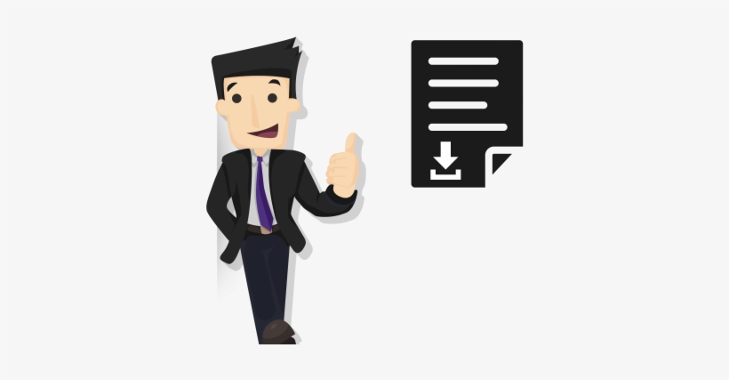 Trainer Accreditation Download - Flat Design Character Businessman, transparent png #3502864