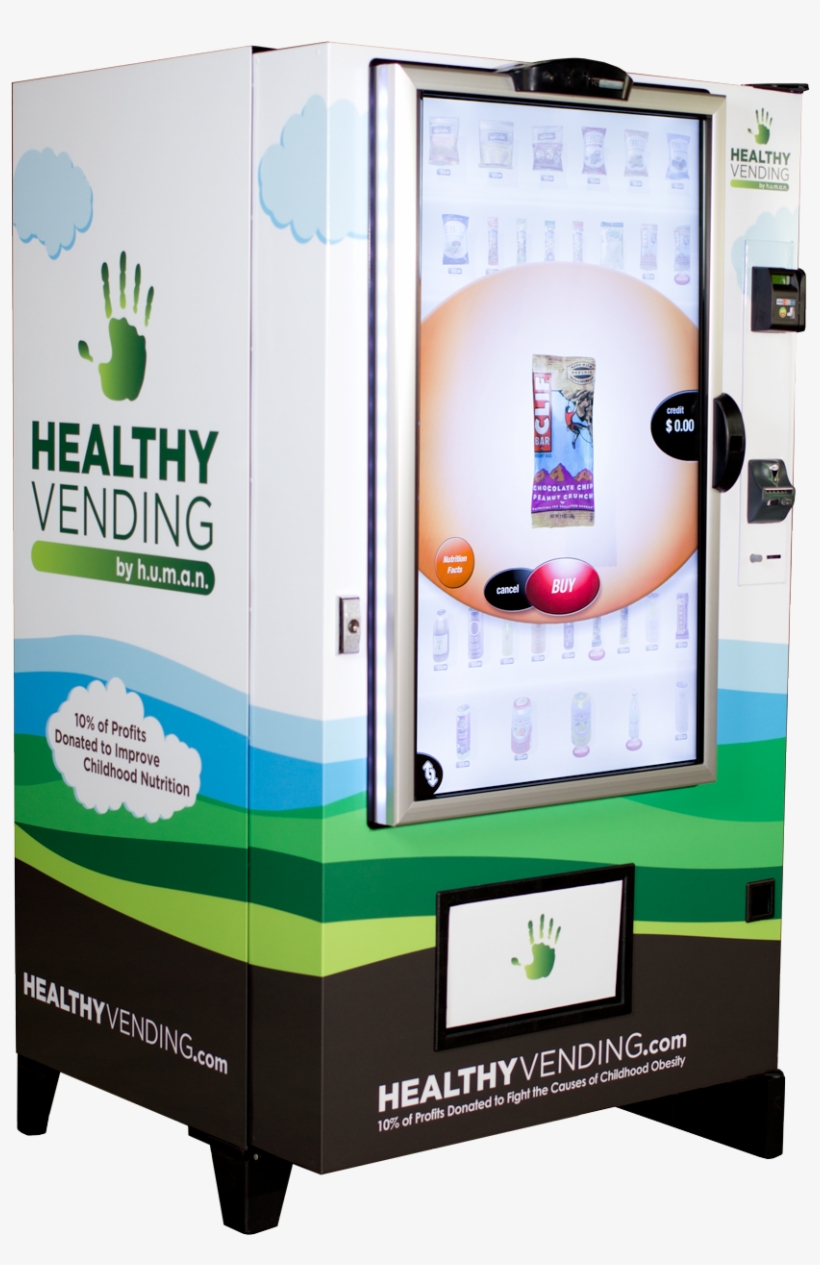 "the Human Touch" Is An Innovative 46" Healthy Vending - Socal Healthy Vending Machine, transparent png #3503113
