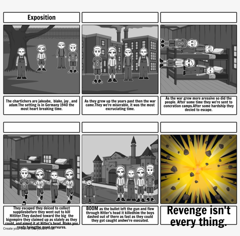 The Boys How Killed Hitler - Cartoon, transparent png #3503453