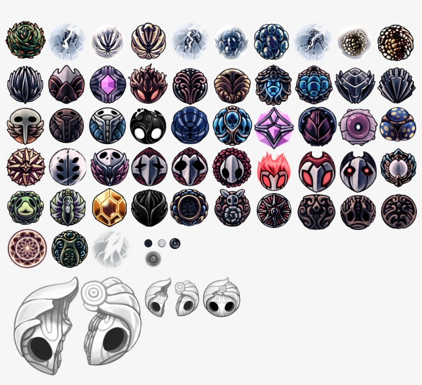 Click For Full Sized Image Charms - Hollow Knight All Charms Locations, transparent png #3503745