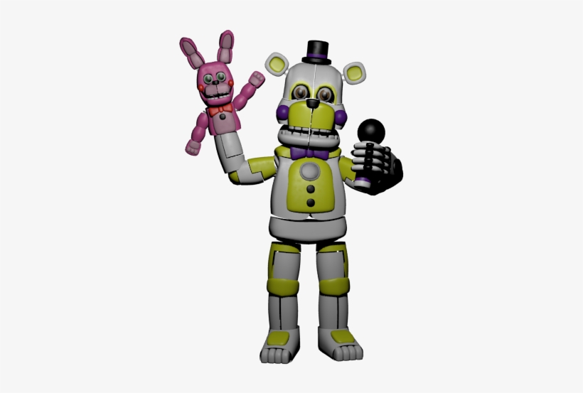 Funtime Fredbear/suited Yenndo Model V - Funtime Fredbear Model, transparent png #3503789