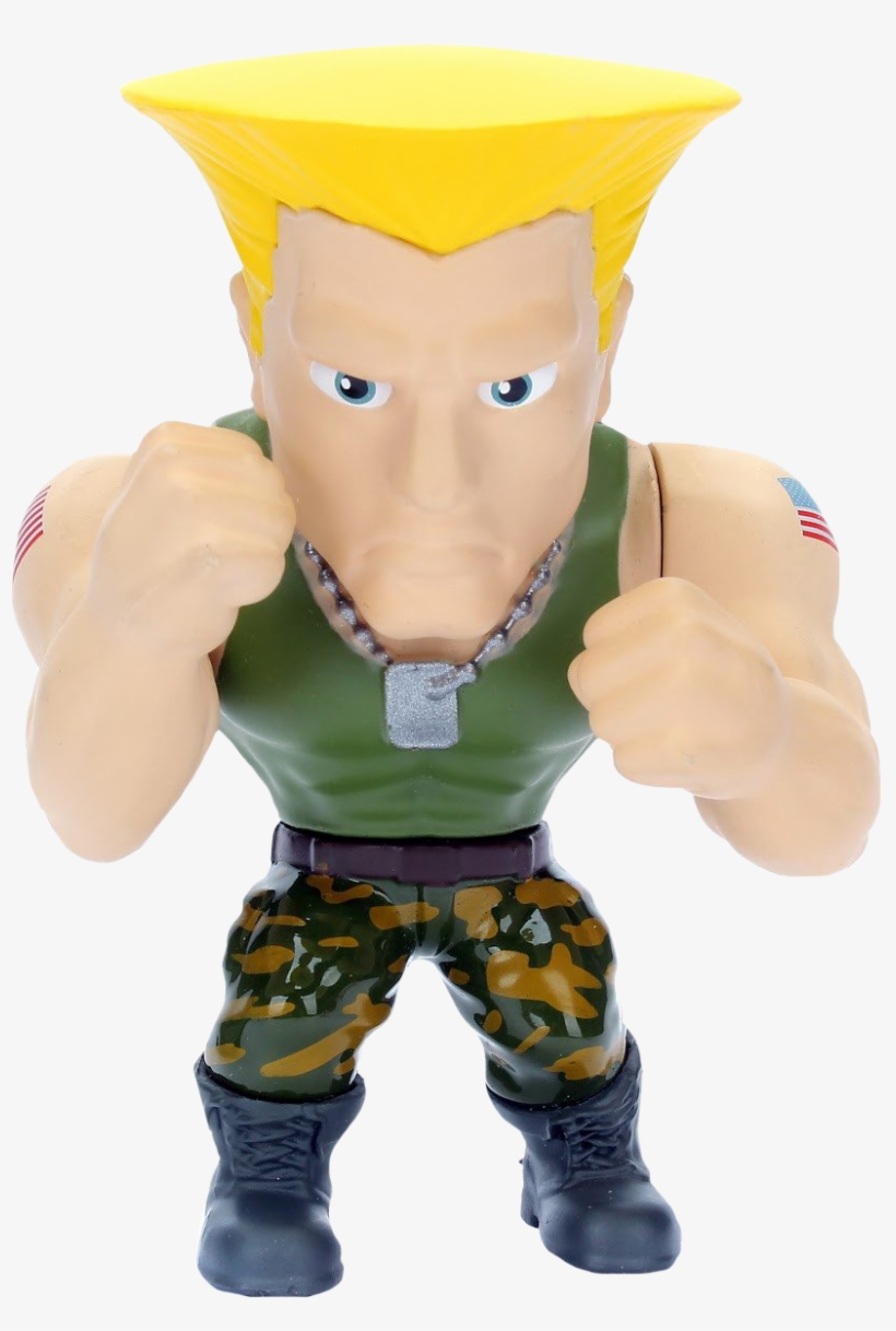 Guile - Metals Die Cast Street Fighter, transparent png #3503829