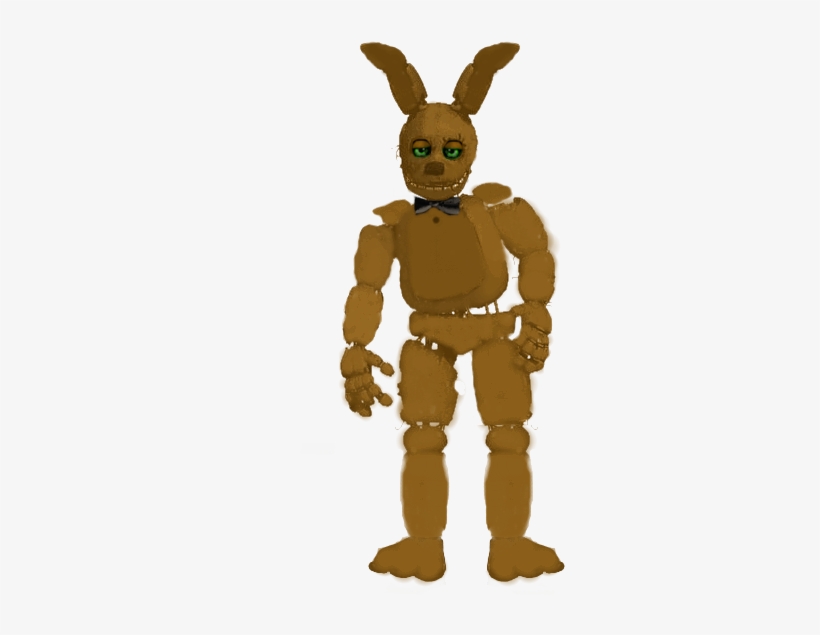 Fnaf 5 Five Nights At Freddy's 5 Five Nights At Fredbear's - Shadow Springtrap Png, transparent png #3504154