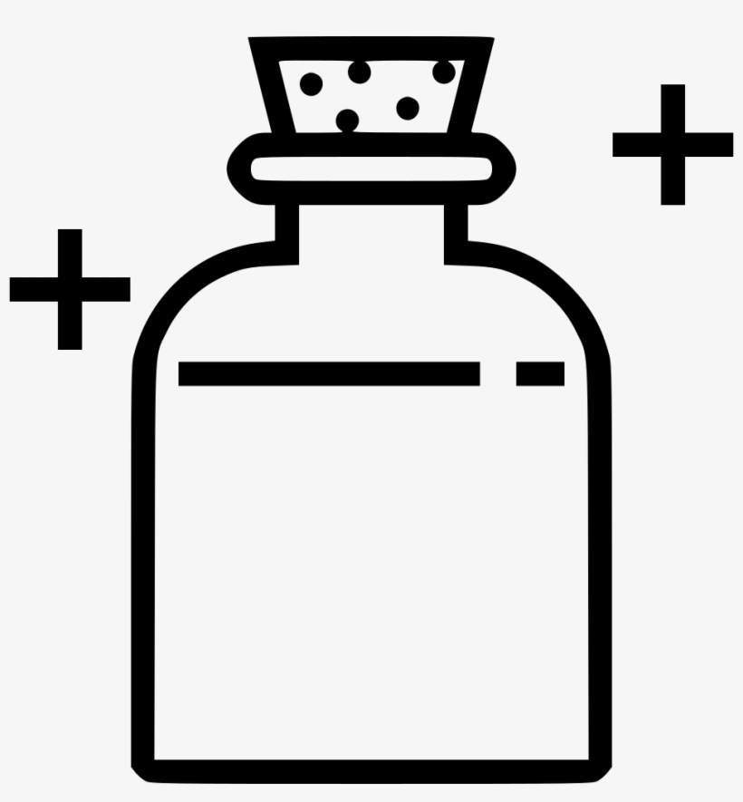 Mana Potion Comments - Health Potion Black And White, transparent png #3504810