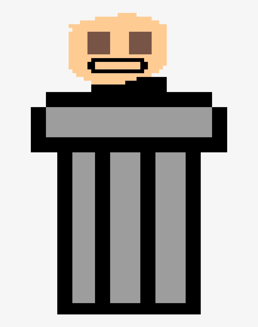 Trash Can Man - Illustration, transparent png #3504982