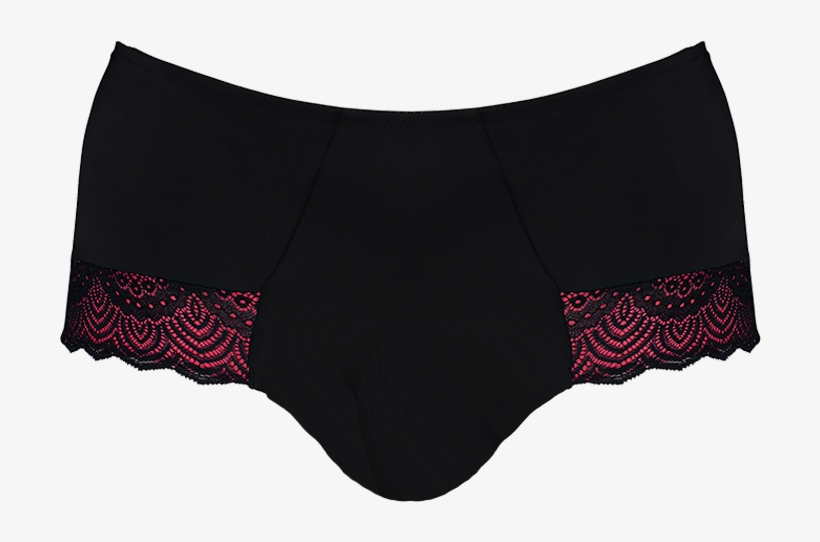 Support Radiate Set Black Azalea Setd04 2071black/azalea - Lace, transparent png #3505004
