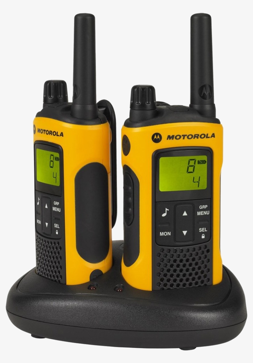 Sturdy And Powerful Walkie Talkies - Motorola Tlkr T80 Extreme Pmr 8-channel Two-way Radio, transparent png #3505118