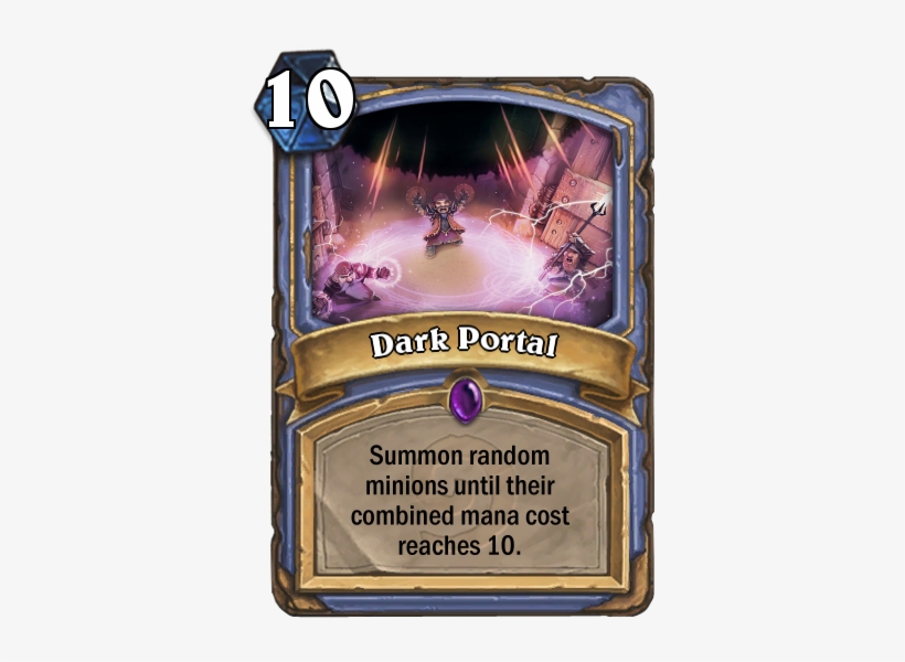 Hearthstone карта шаблон