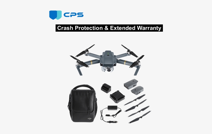 Dji™ Mavic Pro Fly More Combo Crash Protection Plan - Dji Drone Mavic Pro Fly More Combo, transparent png #3505565