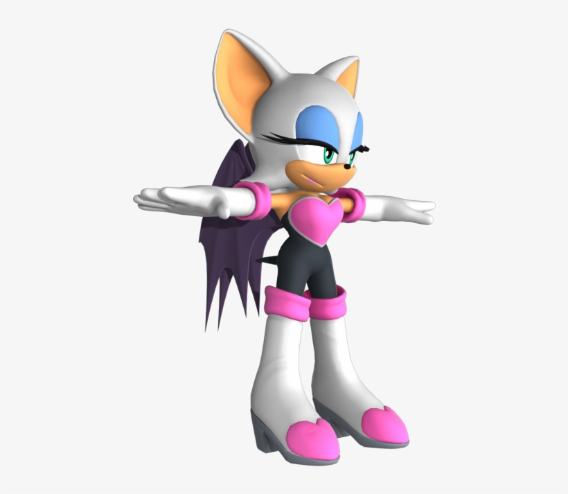 Download Zip Archive - Rouge The Bat Sonic Forces, transparent png #3505609