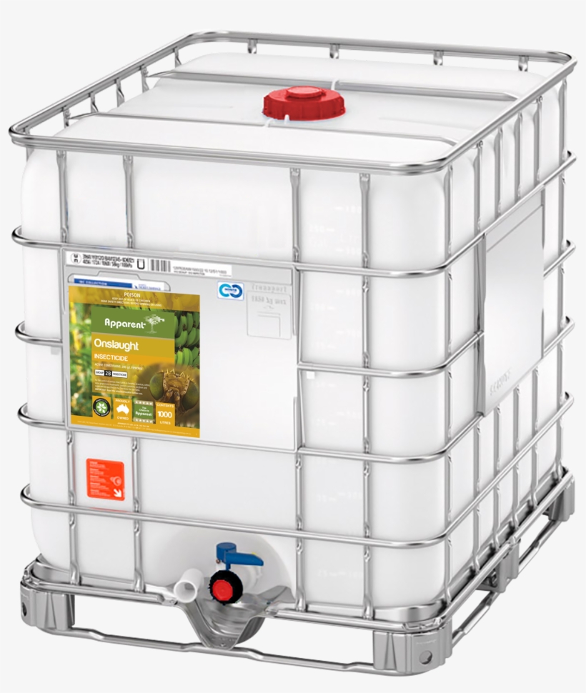 In Stock - 1000 Litre New Schutz Ibc - Steel Pallet - Un Approved, transparent png #3505717