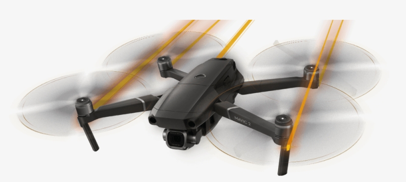 With A Redesigned Airframe For Better Performance And - Mavic 2 Pro Transparent, transparent png #3505736