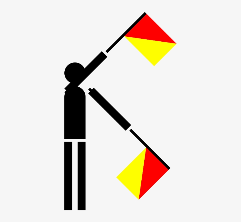 How To Set Use Semaphore Xray Icon Png - Signal Flag, transparent png #3505932