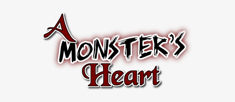 A Monster's Heart - Calligraphy, transparent png #3506001