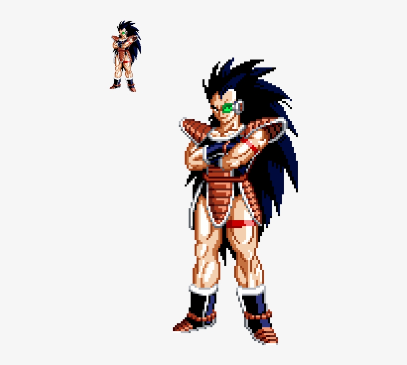 Author Comments - Raditz, transparent png #3506083