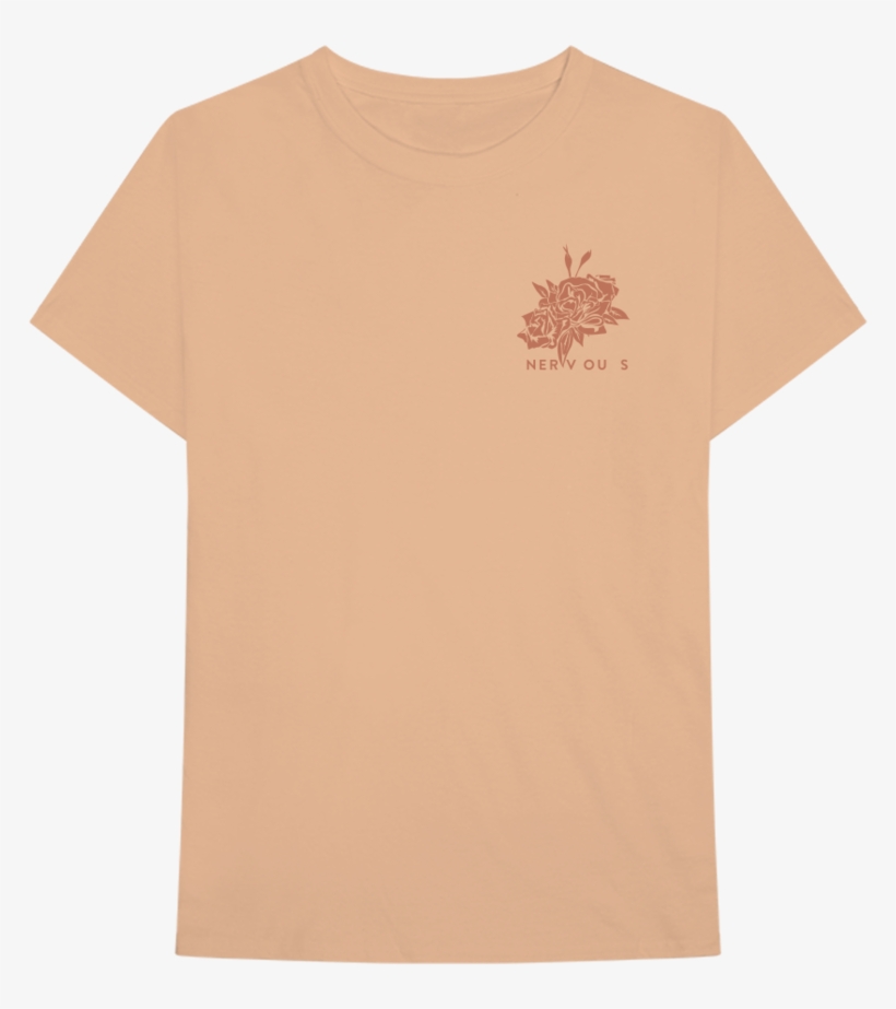 Nervous T-shirt Album - Shawn Mendes Merch 2018, transparent png #3506214