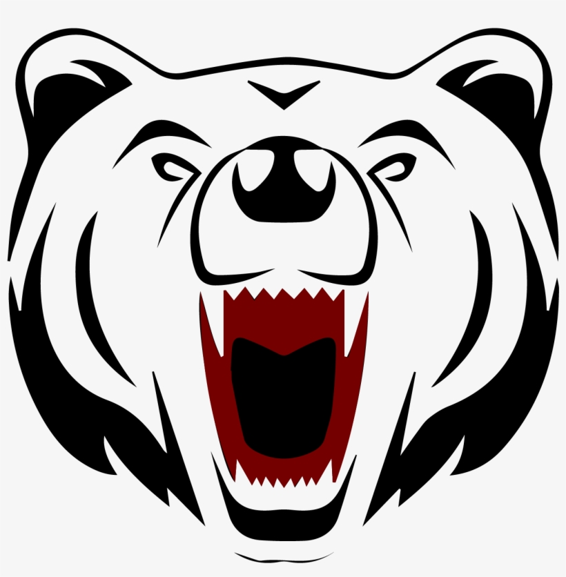 Grizzly Tracker - Polar Bear Face Cartoon, transparent png #3506468