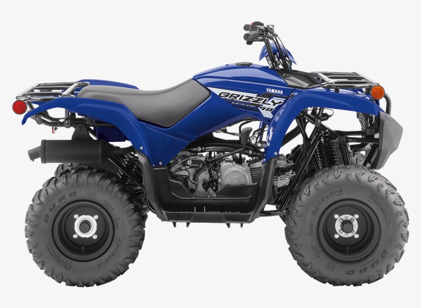 2019 Grizzly 90 Yamaha Blue Right - Yamaha Raptor 90 2019, transparent png #3506685