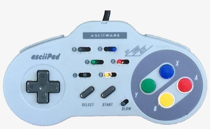 Super Nintendo Asciiware 4900 Controller - Super Nintendo No Background, transparent png #3506715