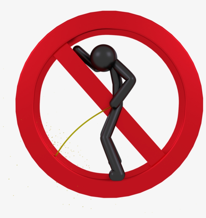 Anti Pee Paint Canada - Divieto Di Fare Pipi, transparent png #3506782