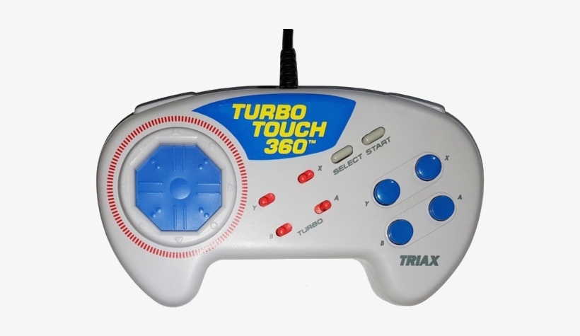 Super Nintendo Triax Turbo Touch 360 Controller - Turbo Touch 360, transparent png #3506924