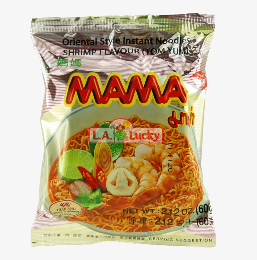 Image Description - Mama Instant Noodles Shrimp Tom Yum Flavour 30 Packs, transparent png #3507229