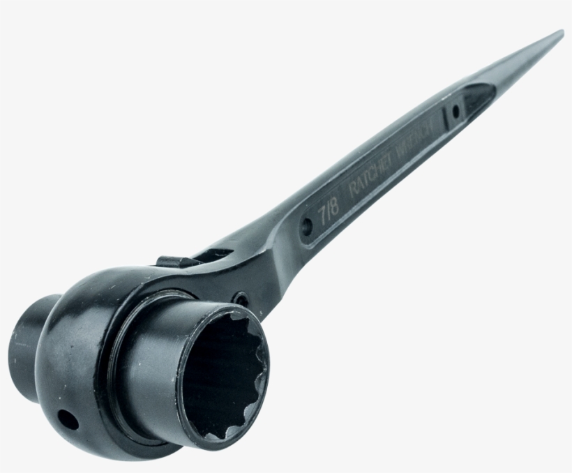 3/4″ X 7/8″ Dual Socket Spud Ratchet Wrench - Wrench, transparent png #3507257