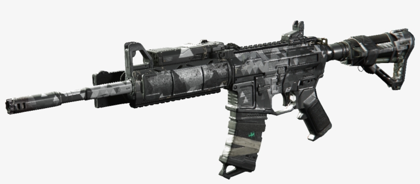Nv4 Common Model Iw - Call Of Duty Mw3 M4, transparent png #3507451