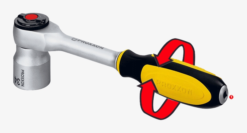Rotary Ratchet 1/2'' - Proxxon 23084, transparent png #3507509