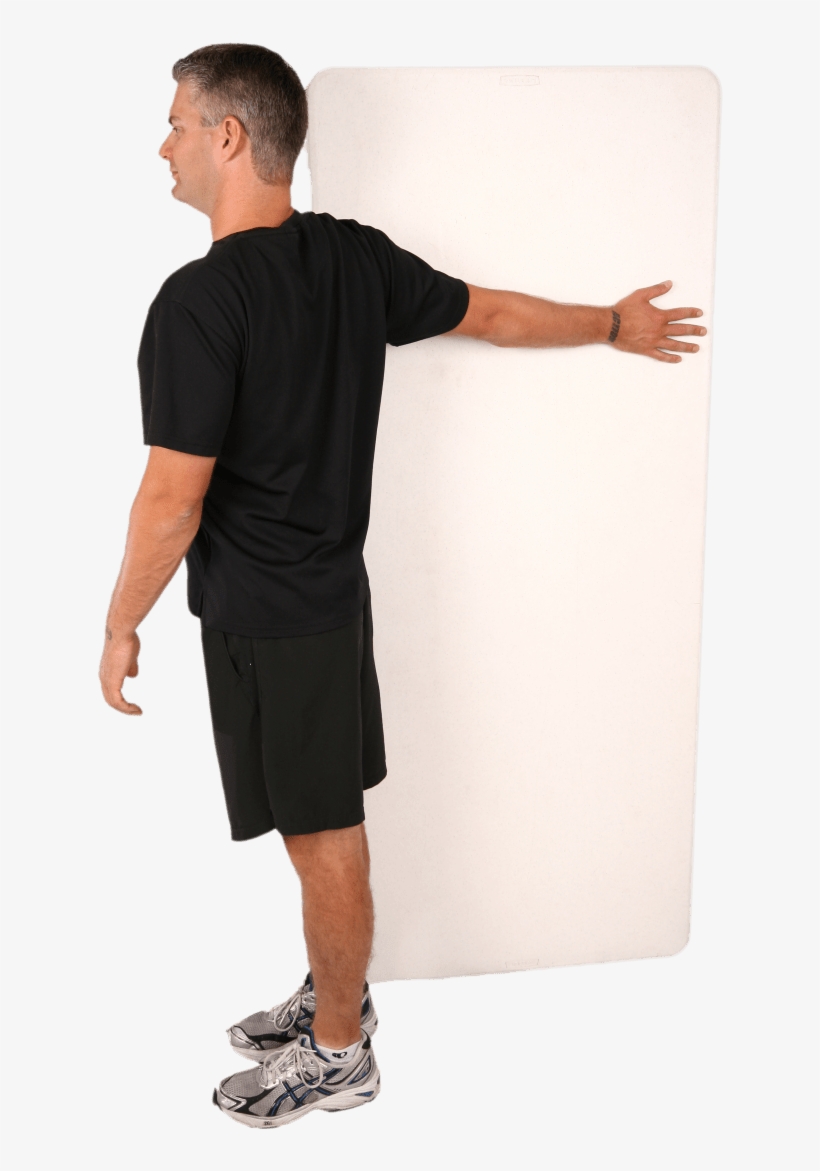 Shift Your Weight Onto Your Front Leg, Leaning Forward, - Pec Stretch, transparent png #3507597