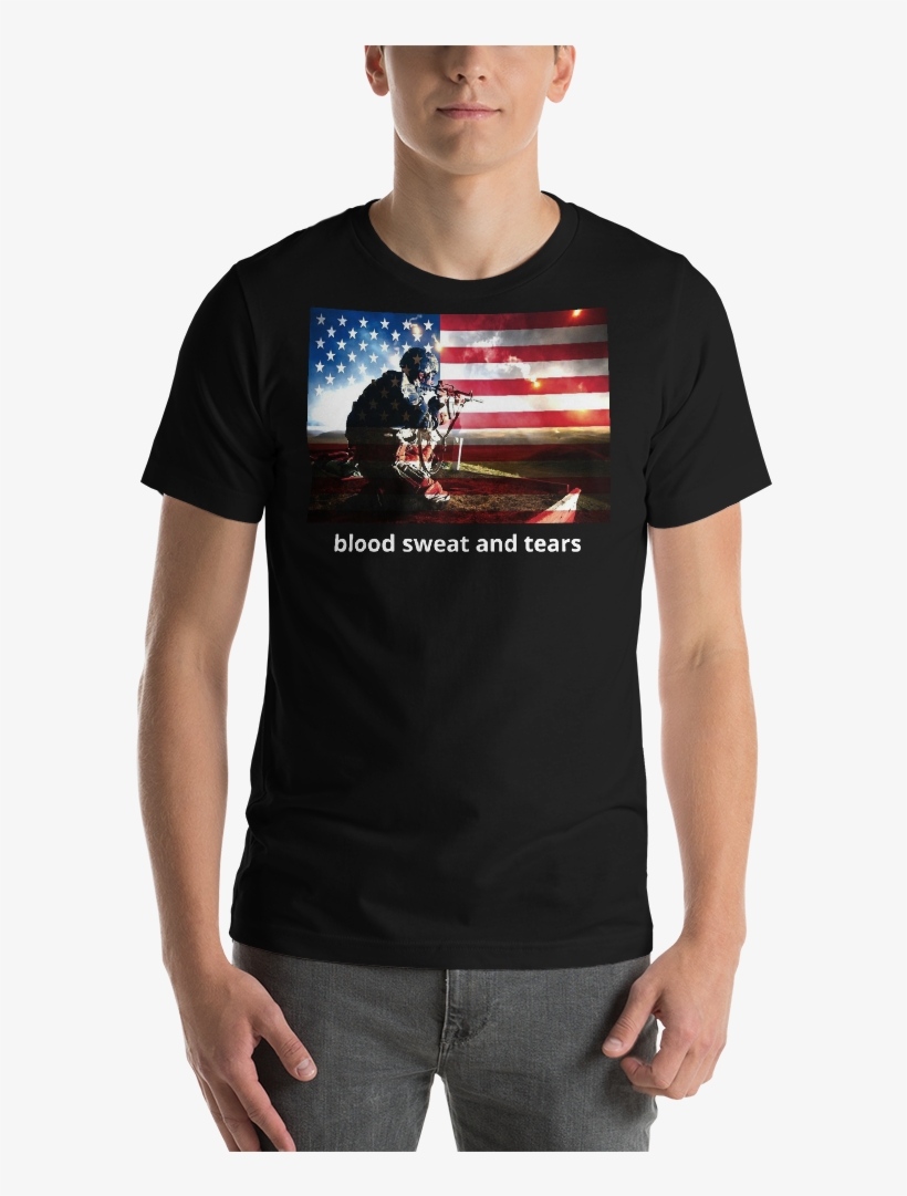 Blood Sweat And Tears T-shirt - T-shirt, transparent png #3507621
