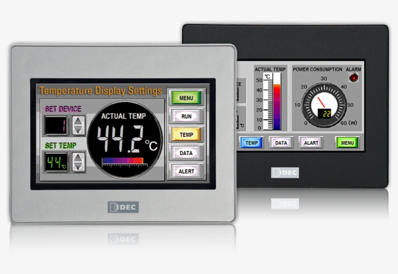 3” Hg1g Delivers A Technologically Advanced Display - Idec Hg1g 4vt22tf S, transparent png #3507644