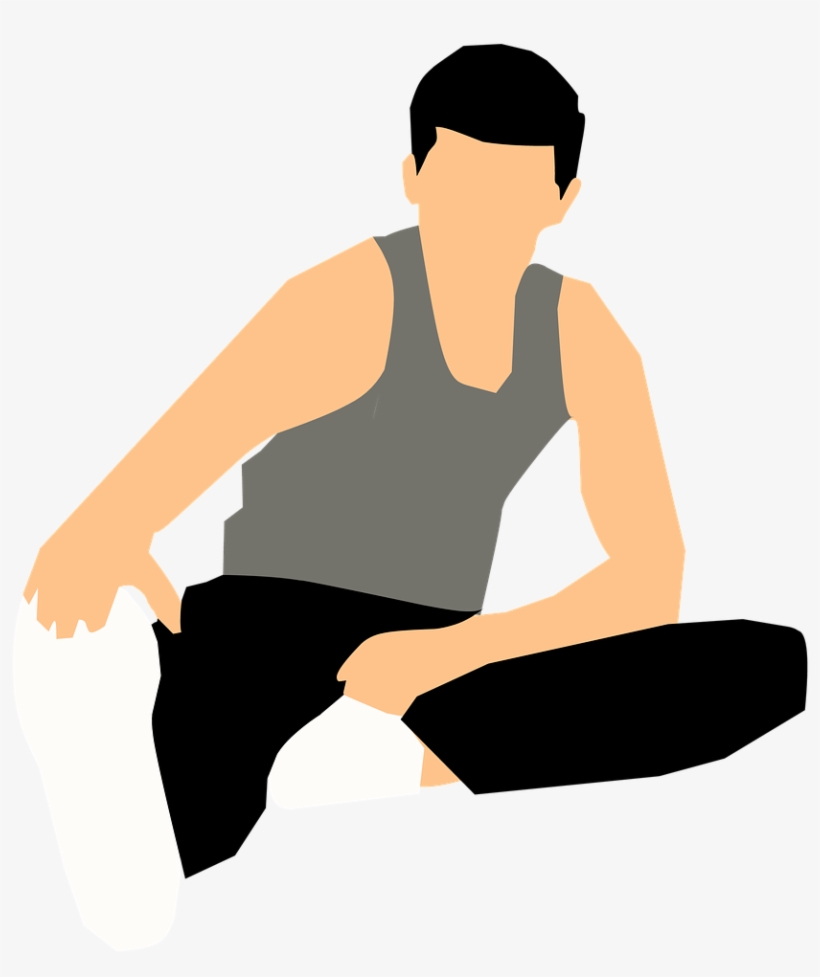 Stretches - Clipart Play Man, transparent png #3507645