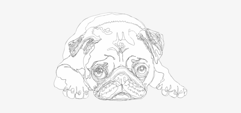 Society6 Lazy Pugturday Rug - 2' X 3', transparent png #3507760