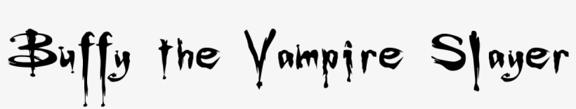 Vampire Slayer Logo, transparent png #3508132