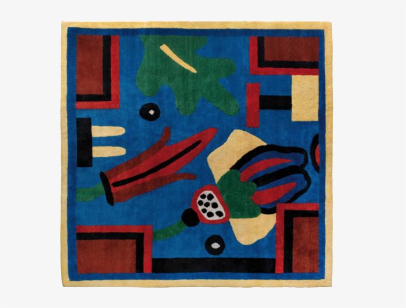 Ndp50 220x220cm - Tapis Ndp 50 (n. Du Pasquier) - Memphis Milano, transparent png #3508175