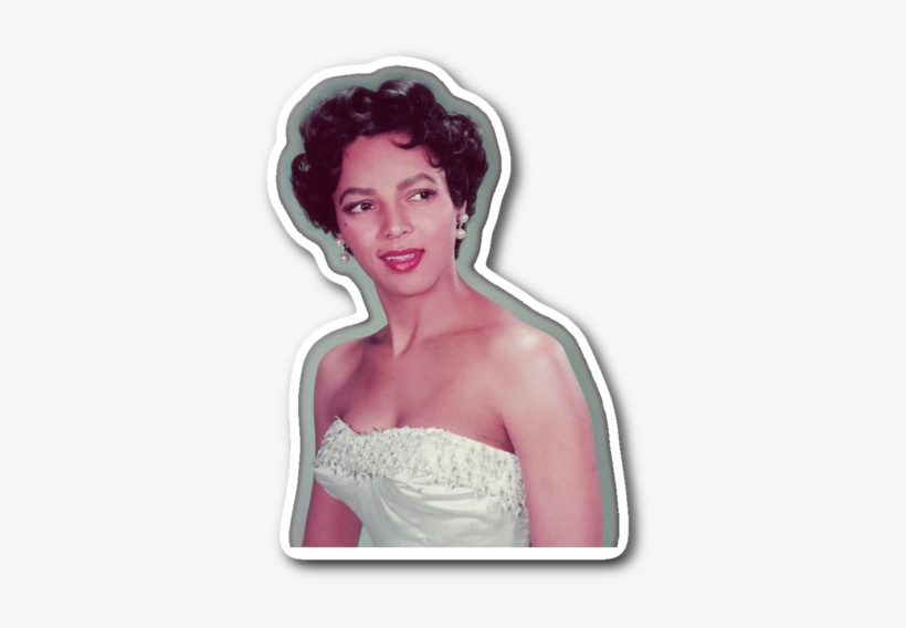 Dorothy Dandridge Sticker - Dorothy Dandridge, 1954, transparent png #3508474