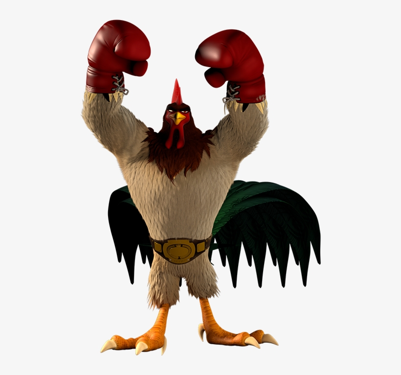 Gallo Con Muchos Huevos Personajes, transparent png #3508498