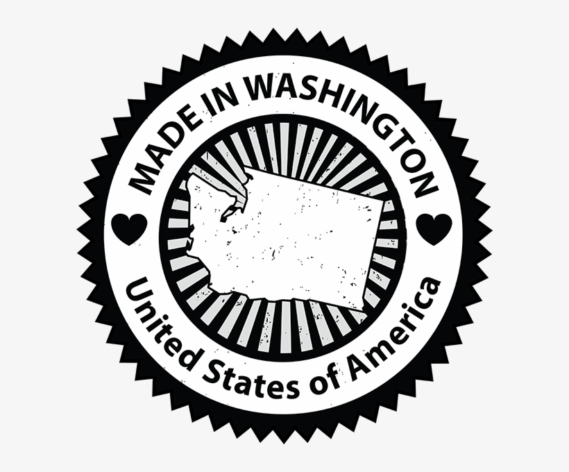 Made In Wa 3inch - Circle, transparent png #3508540