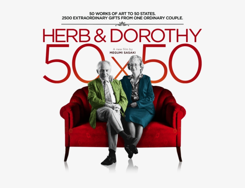 Herb & Dorothy 50×50 - Herbert And Dorothy Vogel Documentary, transparent png #3508883
