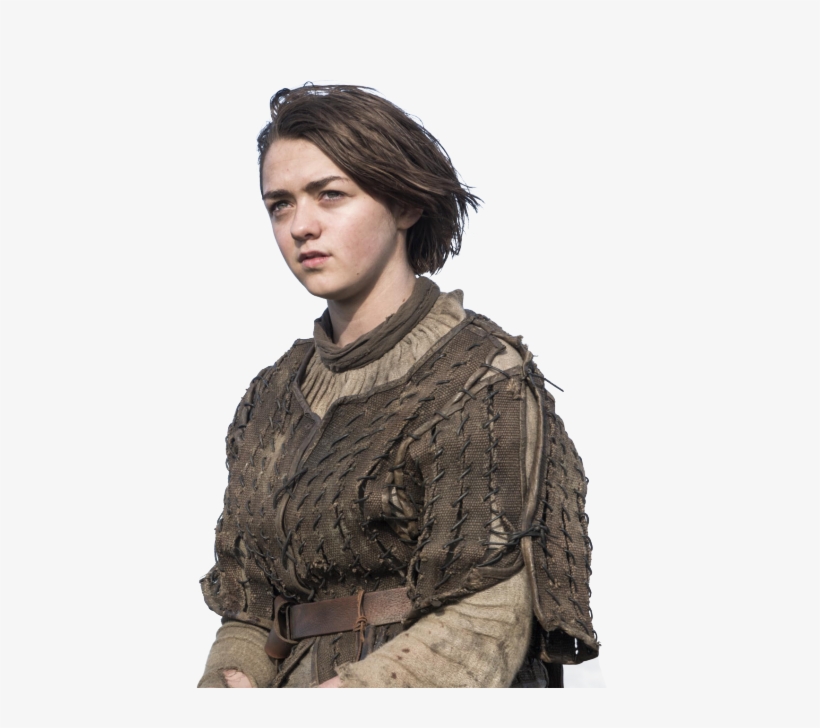 Png Arya Stark - Maisie Williams Before After, transparent png #3509013