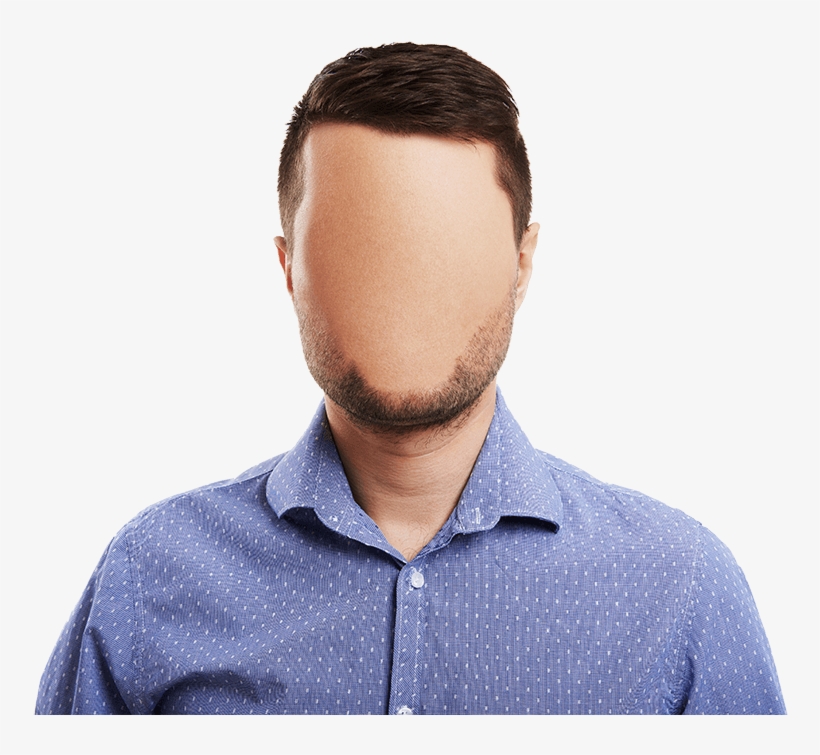 Faceless Man Featureless Face Free Transparent Png Download
