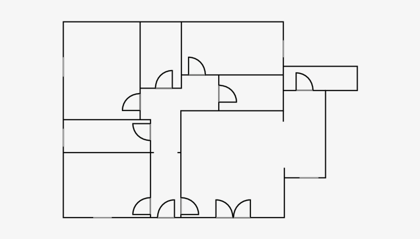 What's The Villa Like Inside - Line Art, transparent png #3509249