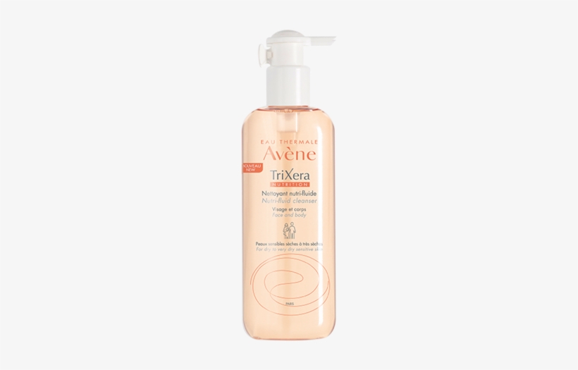 Trixera Gel De Limpieza Nutri-fluido - Avene Trixera Nutri Fluid Cleanser Face And Body 400ml, transparent png #3509383